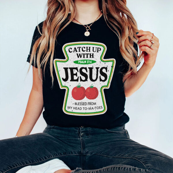 ketchup jesus t shirt