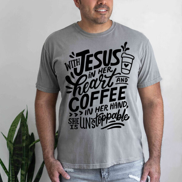 coffee and jesus shirt