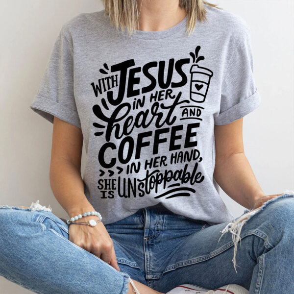 coffee and jesus shirt