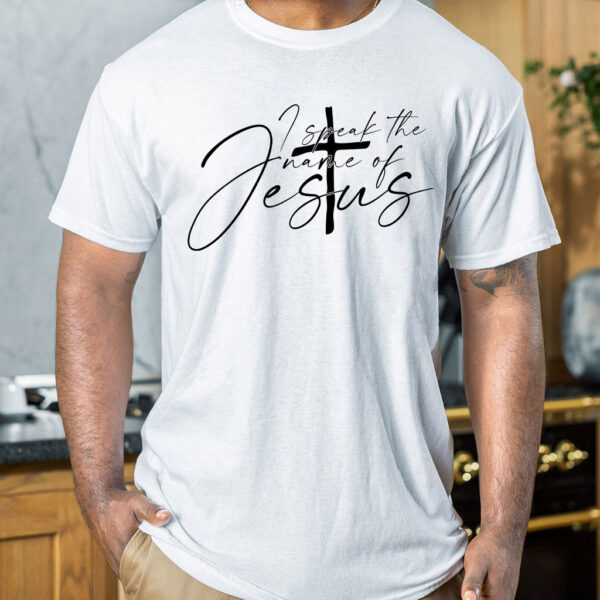 in jesus name shirt