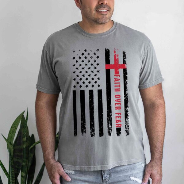 jesus american flag shirt