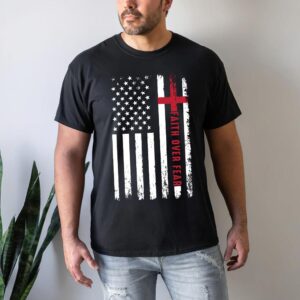 jesus american flag shirt