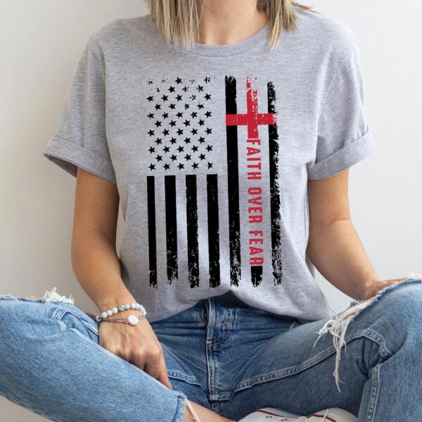 jesus american flag shirt