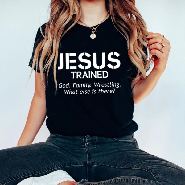 jesus trained shirt