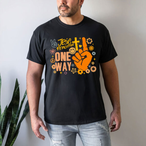 one way jesus t shirt