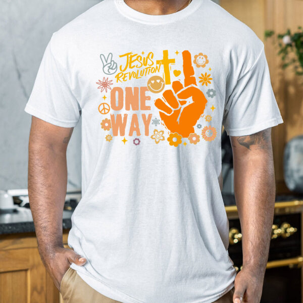 one way jesus t shirt