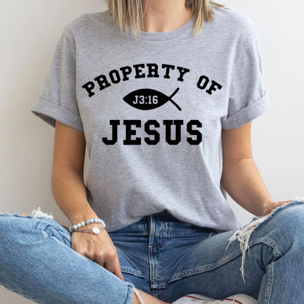 property of jesus t shirt