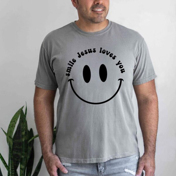 smile jesus loves you t shirt