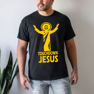 touchdown jesus t shirt