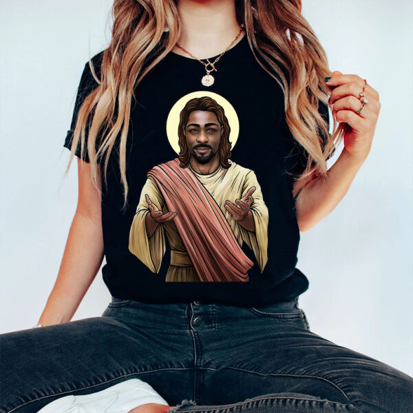 jesus is black t shirt