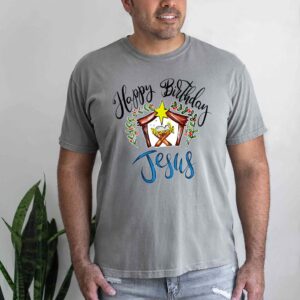 happy birthday jesus tee shirt