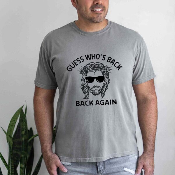 i'll be back jesus t shirt