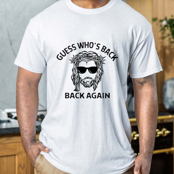 i'll be back jesus t shirt