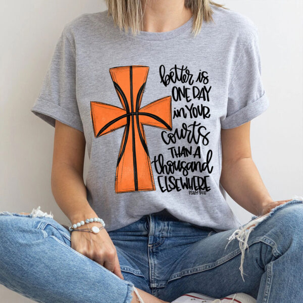 jesus playing basketball shirt