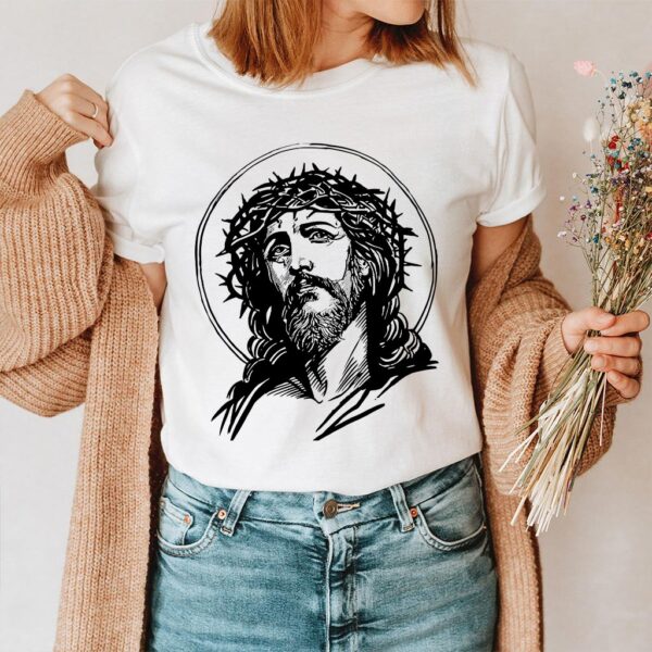 jesus face shirt