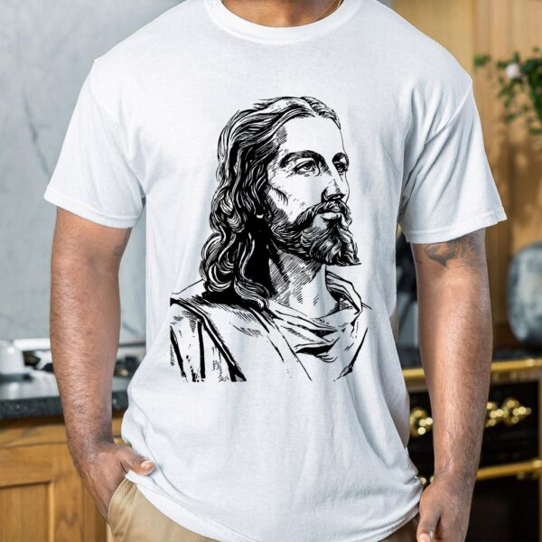 jesus face shirt