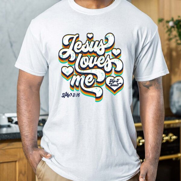 jesus loves me t shirt design