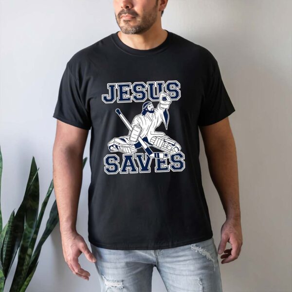 jesus saves goalie shirt