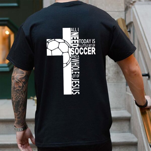 jesus saves soccer t shirt