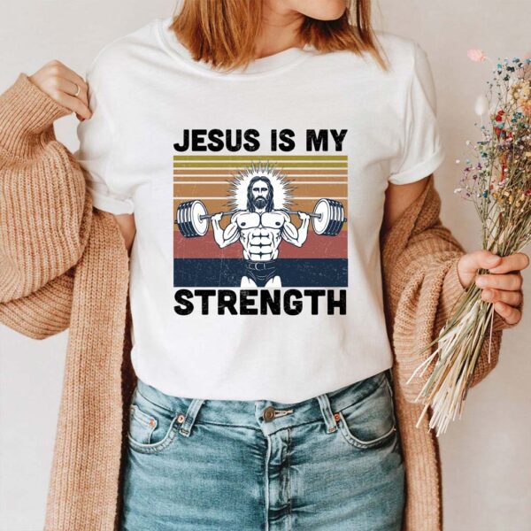 jesus gym shirt