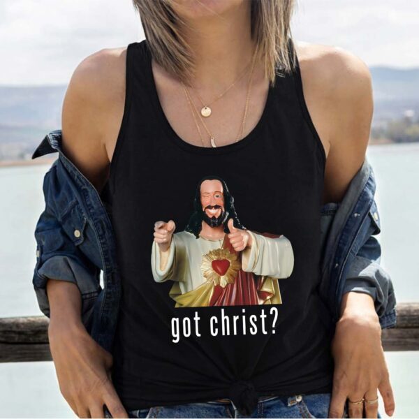 buddy christ tank top