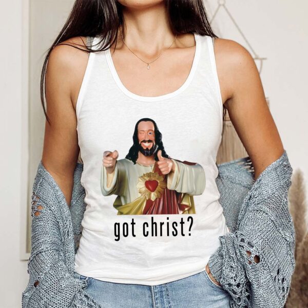 buddy christ tank top