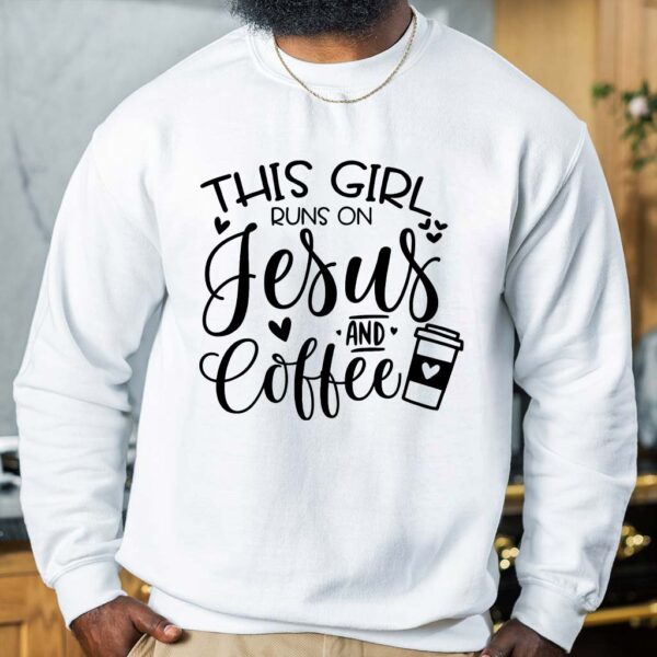 jesus and coffee sweatshirt