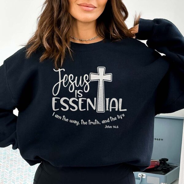 jesus is essential hoodie