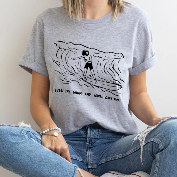 surfing jesus shirt