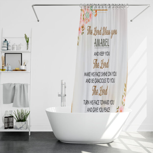 biblical shower curtains