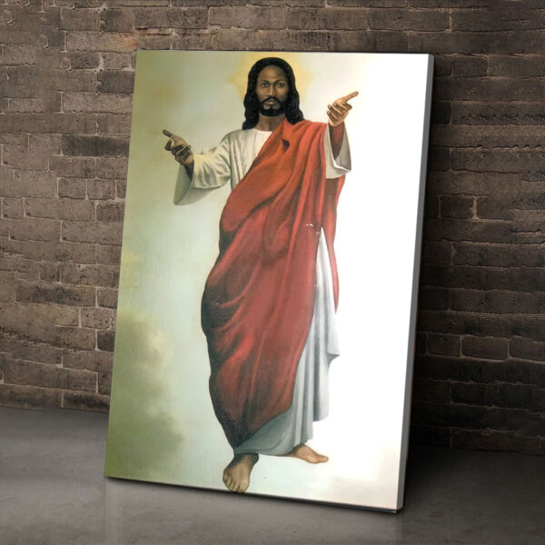 black jesus canvas