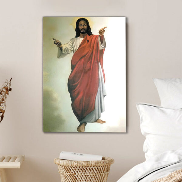 black jesus canvas