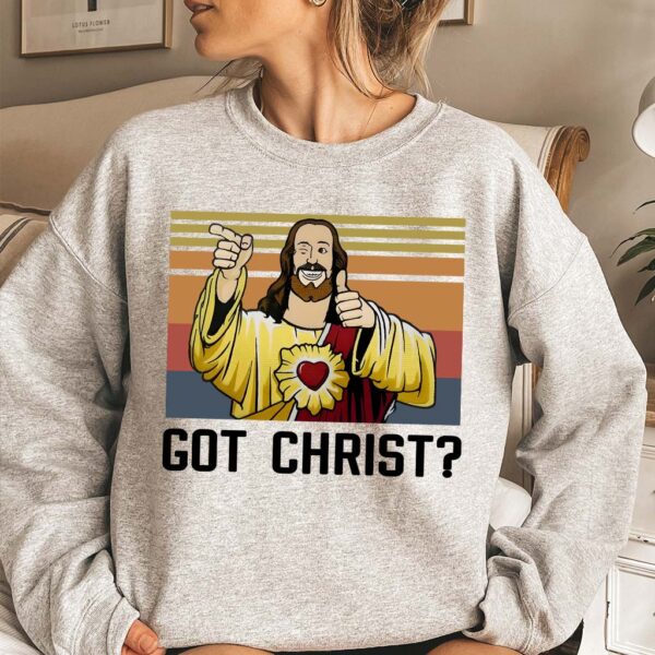 buddy christ sweater