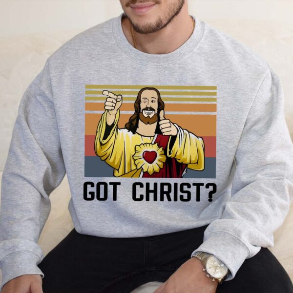 buddy christ sweater