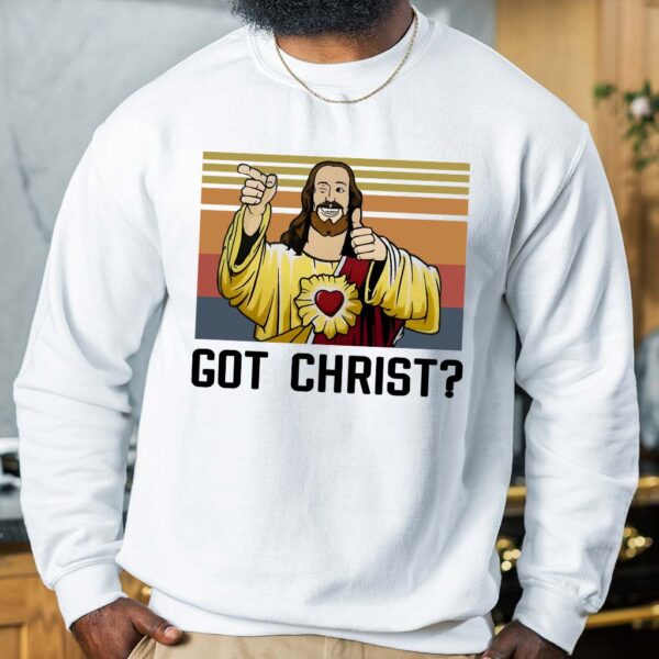 buddy christ sweater