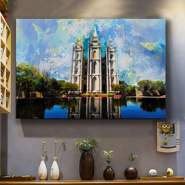 church of jesus christ of latter day saints canvas