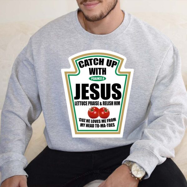 ketchup with jesus hoodie