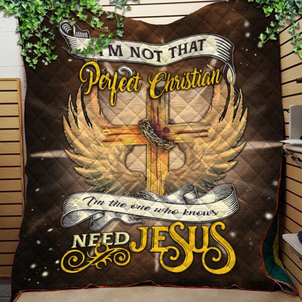 christ cross quilt