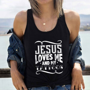 christian and tattooed tank top