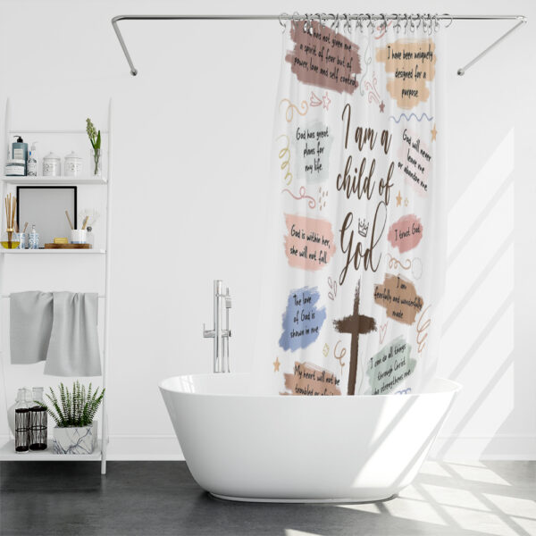 christian shower curtains