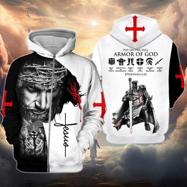 christians zip hoodie jesus