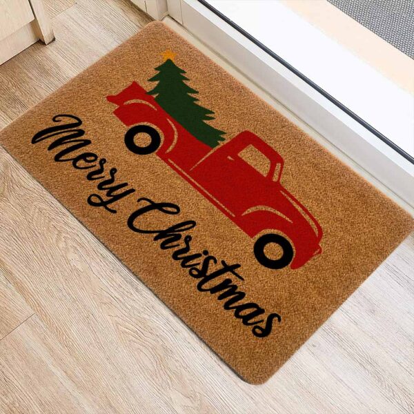 christmas doormat for double doors