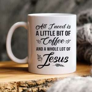 coffee and jesus mug