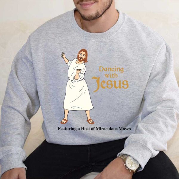 dancing jesus sweater