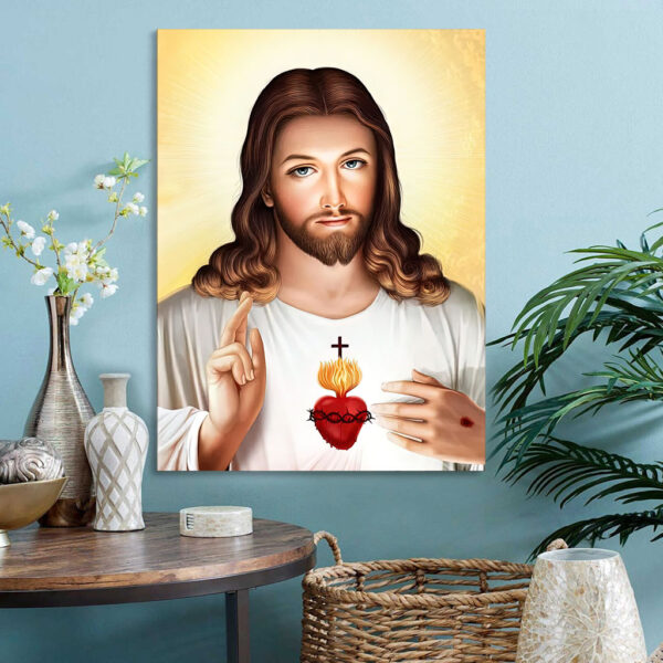 divine mercy jesus christ religious wall art print poster