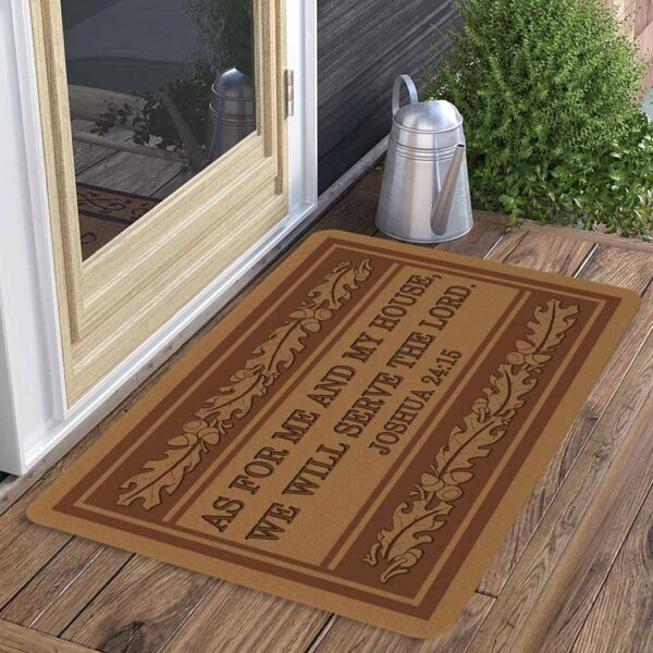 christian welcome mat