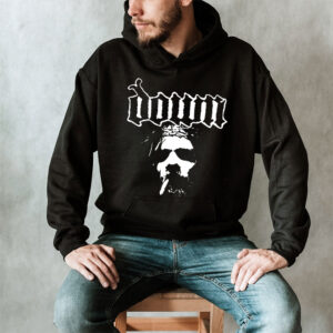 down smoking jesus hoodie