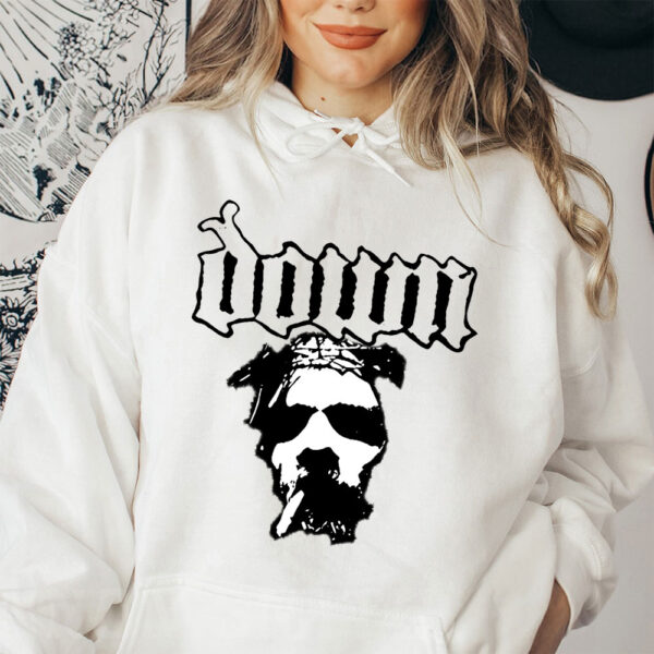 down smoking jesus hoodie