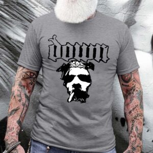 down smoking jesus t shirt