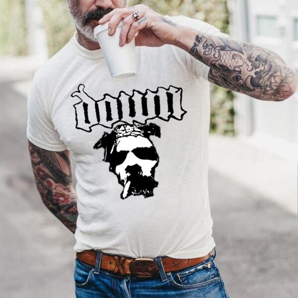 down smoking jesus t shirt